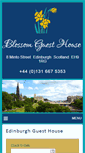 Mobile Screenshot of blossomguesthouseedinburgh.co.uk